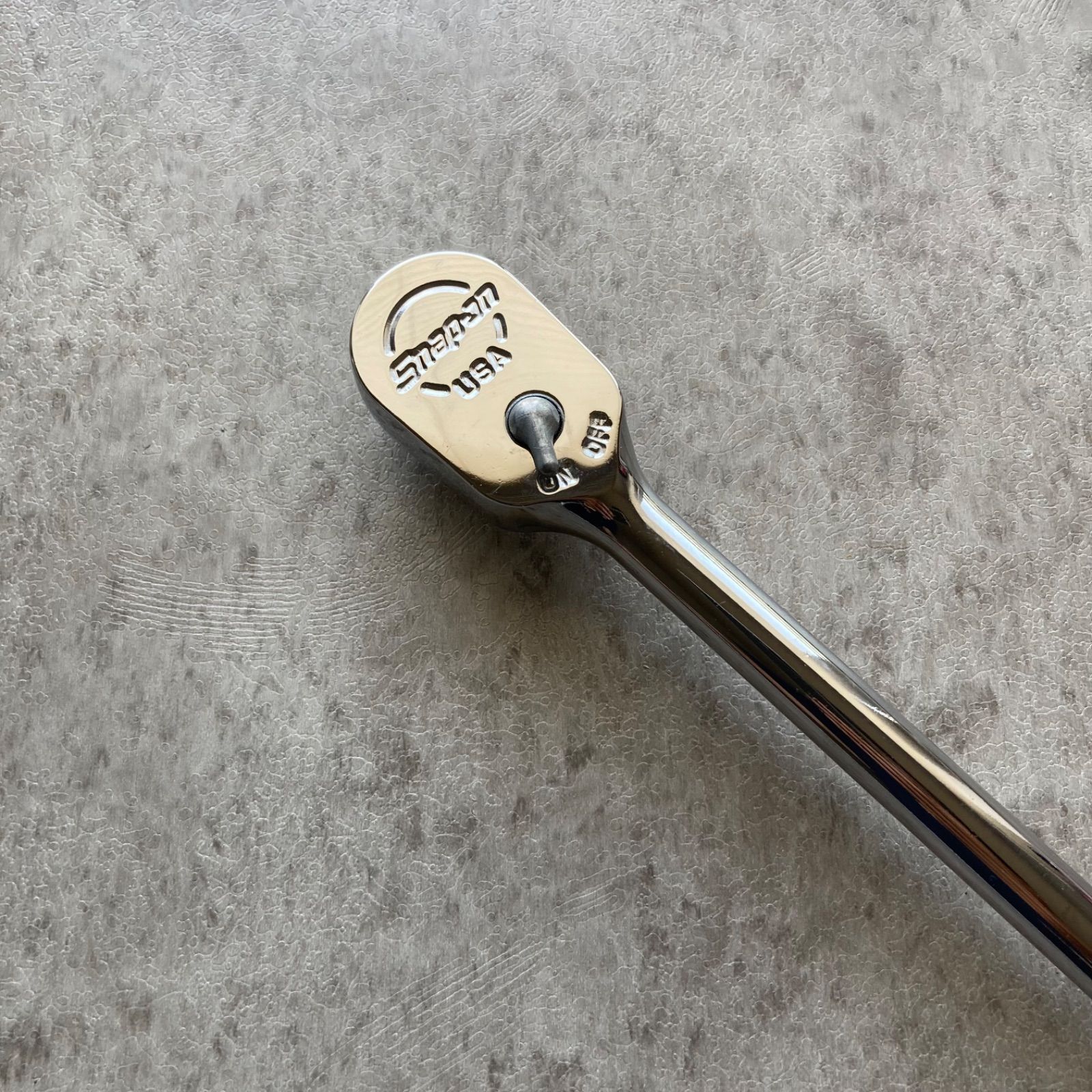 SNAP-ON 3 8dr ロングラチェット クラシックグリップ ダークチタニウム FHLD80DT FFCRYSTALESIA_COM