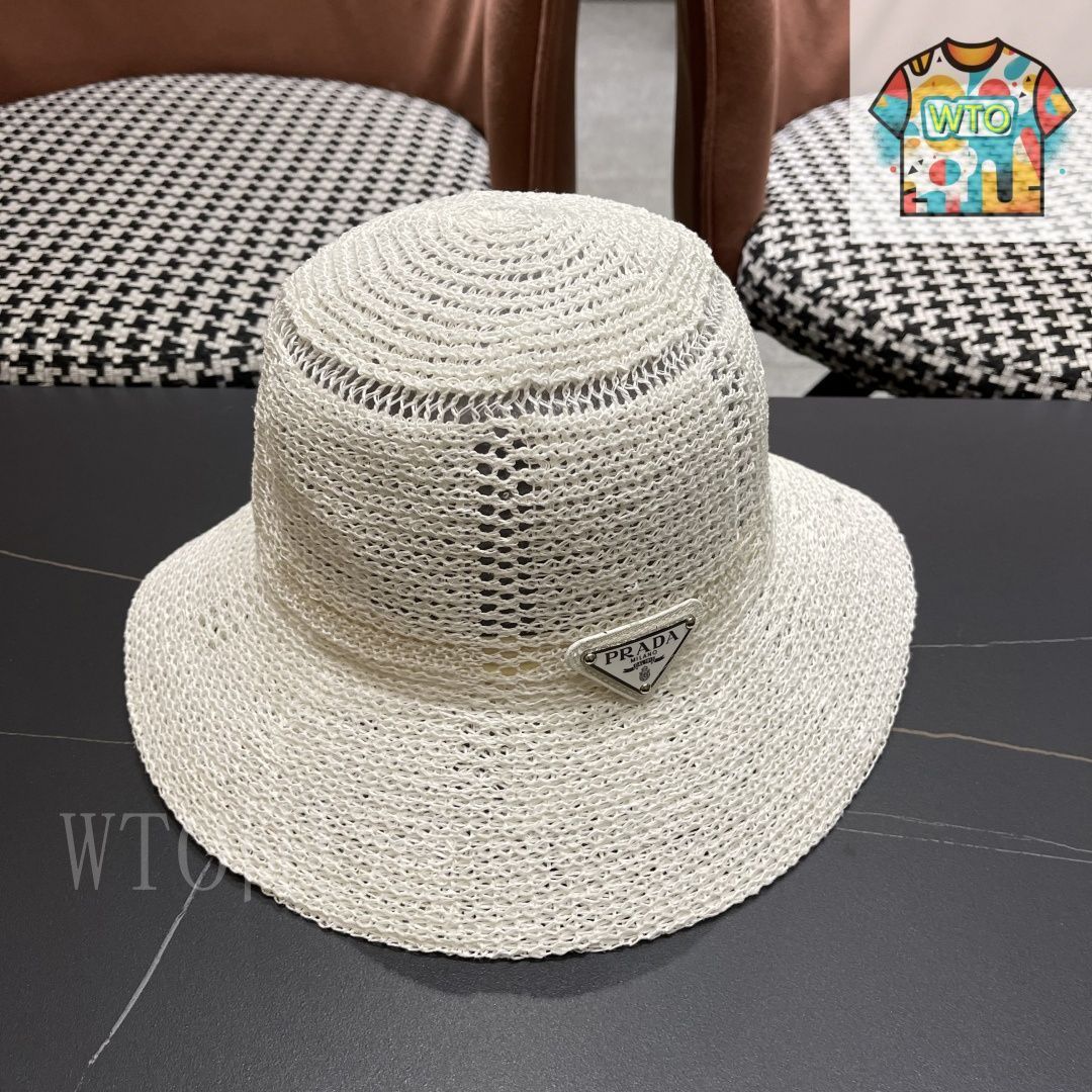 直営店PRADA*キャンバス フィッシャーマンハット国内完売品♪ 直営店PRADA*キャンバス フィッシャーマンハット国内完売品♪