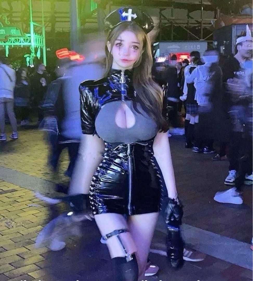 看護婦制服ボディスーツ ボンテージ