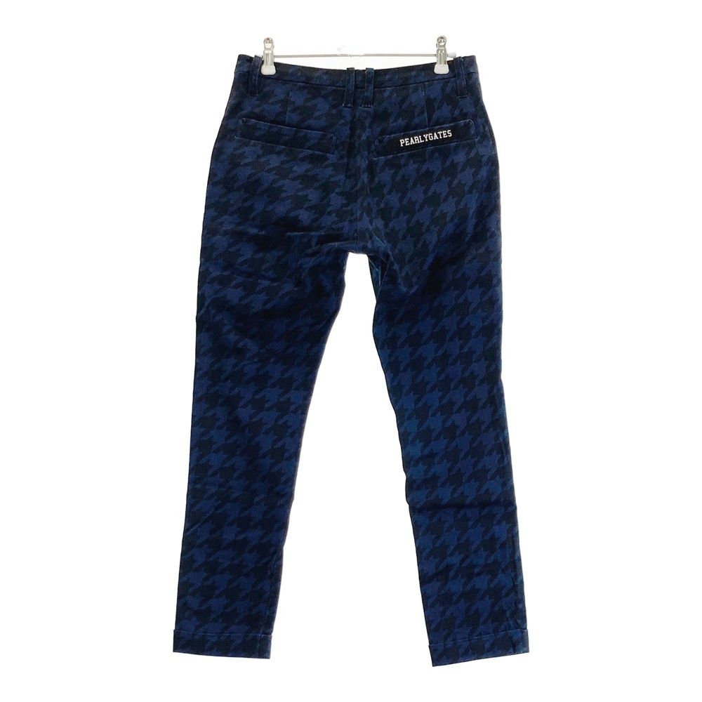 サイズ：0 PEARLY GATES パーリーゲイツ ストレッチパンツ 千鳥柄