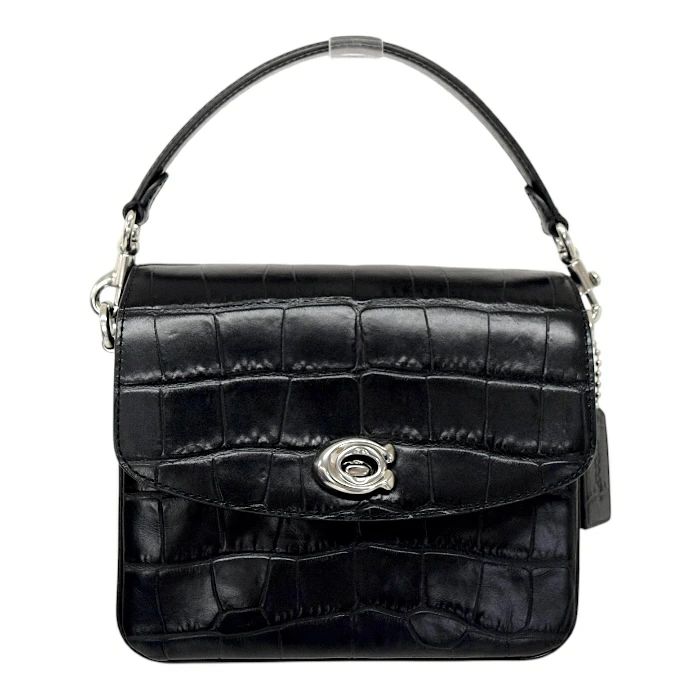 コーチ COACH キャシー クロスボディ 19 クロコダイル エンボスド 