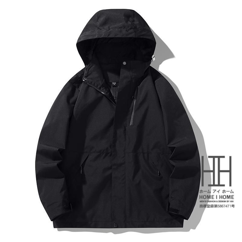 新品 マウンテンパーカー メンズ レディース フード脱着可 登山