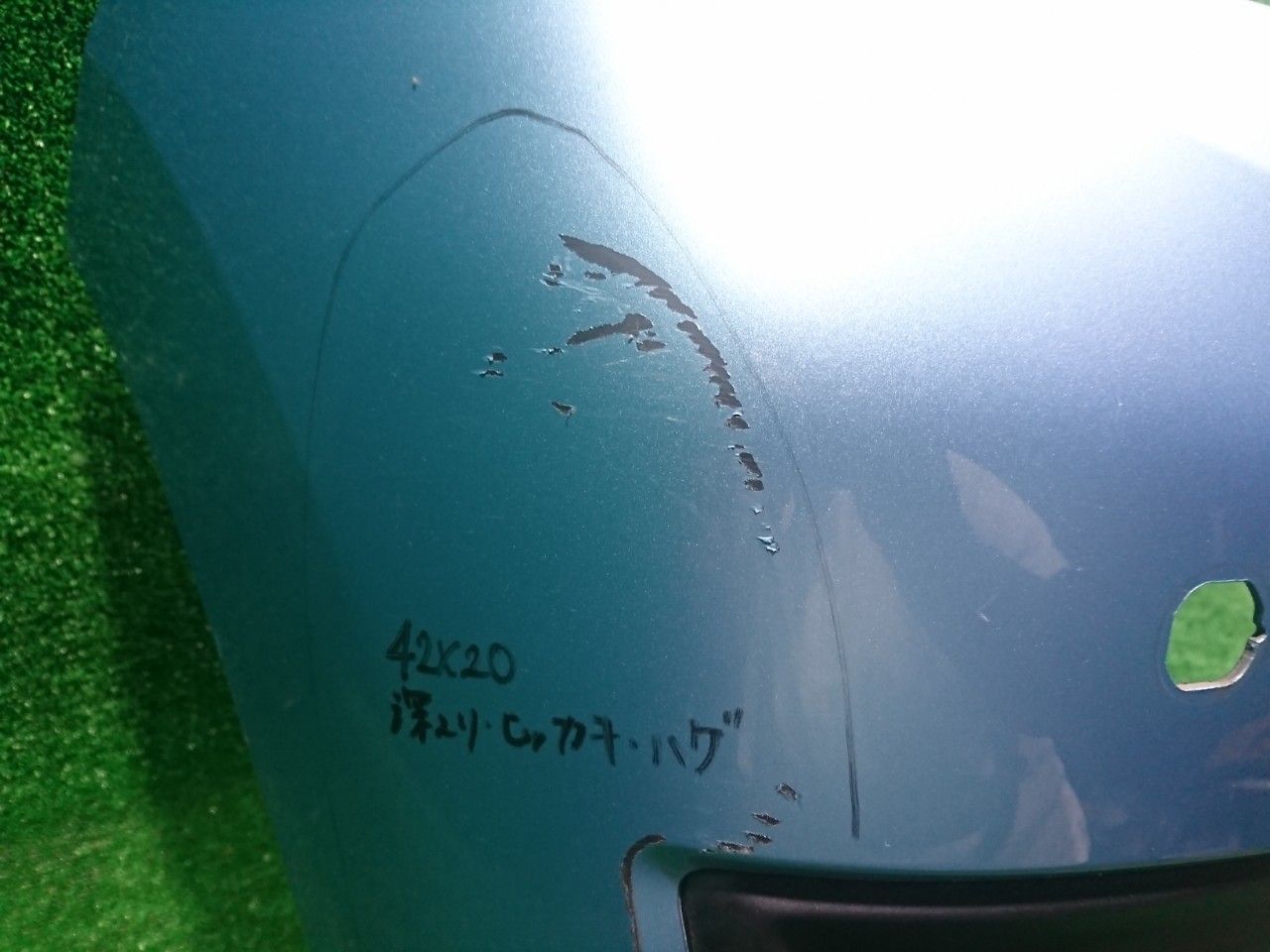 B11W ekワゴン フロントバンパー 水色 47843