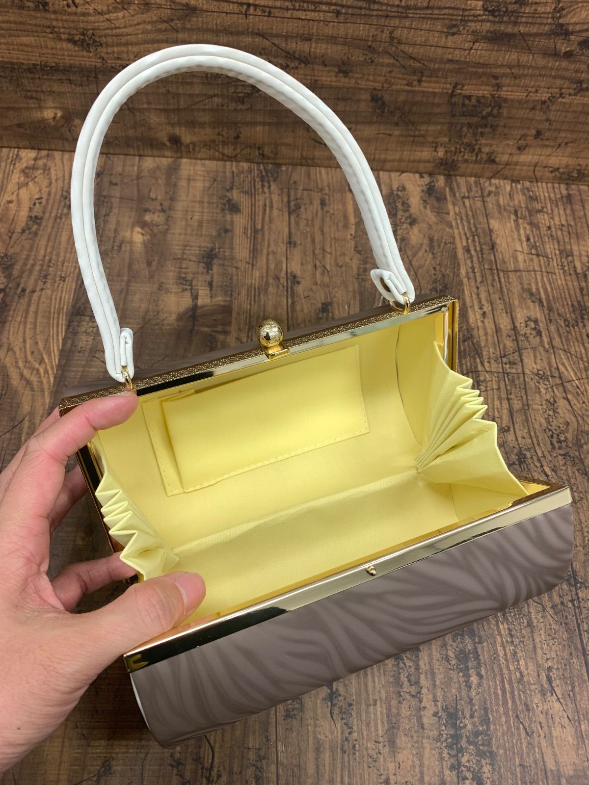 快速な ♥品 スタイリッシュな草履バッグセット 振袖 成人式 前撮り 卒業式 入学式 モカブラウン 値下 セット売り