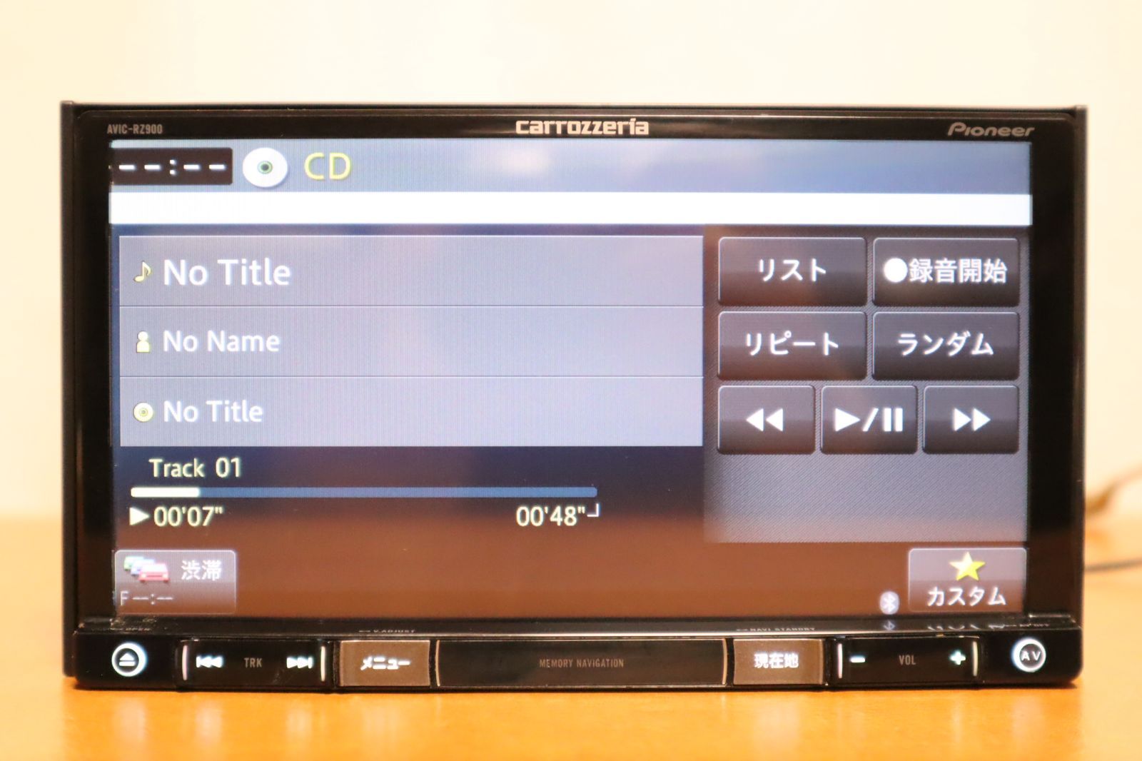 Pioneer 久しく AVIC-RZ900 カーナビ