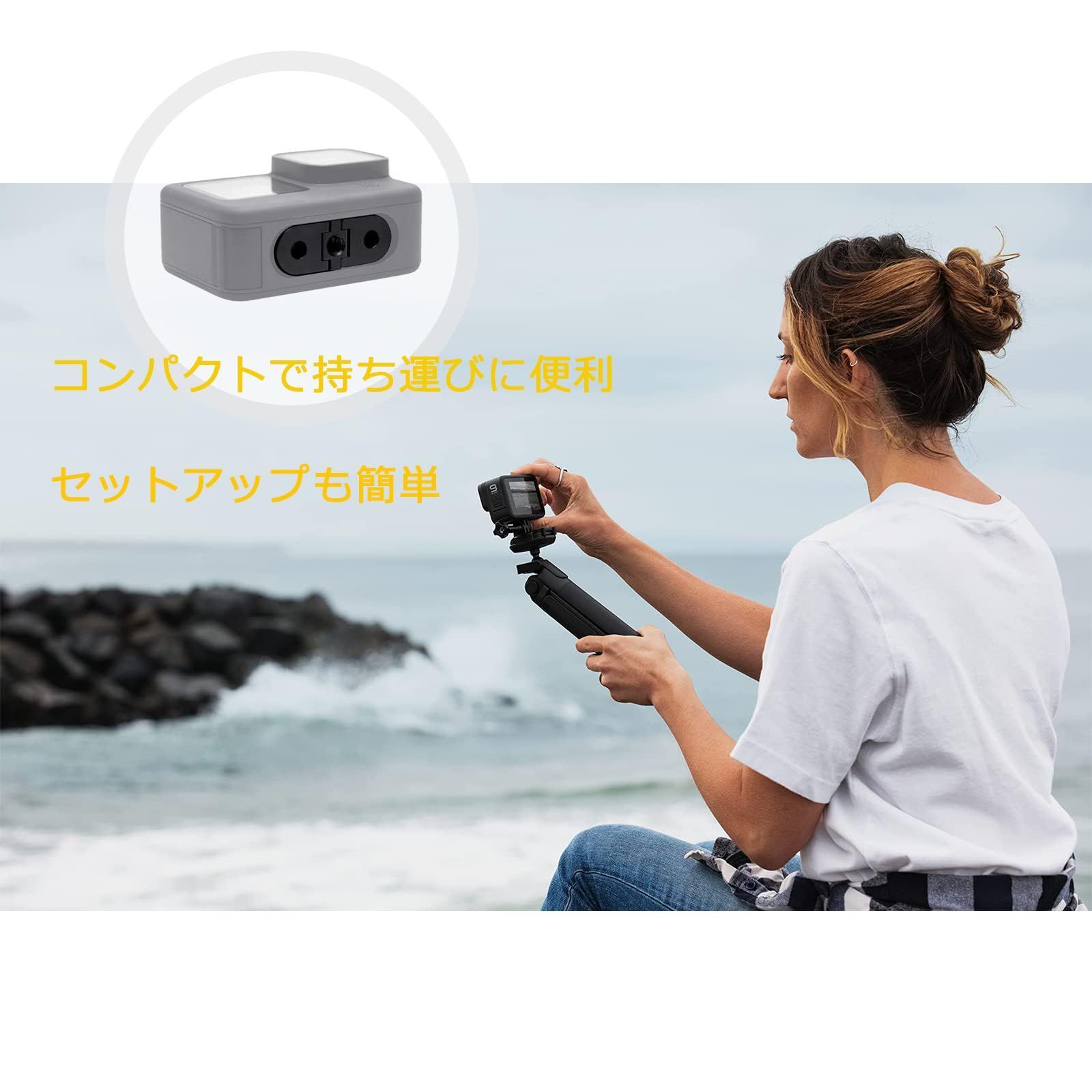 数量限定】交換用ベースマウント ゴープロ対応 変換アダプター