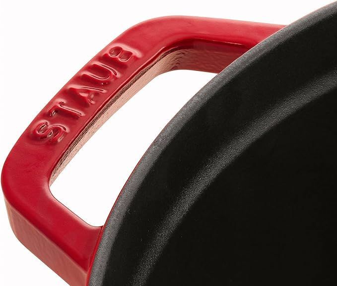 最大30日間 対象 staub ストウブ ピコ ココット ラウンド チェリー 22cm 両手 鋳物 ホーロー 鍋 IH対応 日本正規販売品 La Cocotte Round Z1033-360