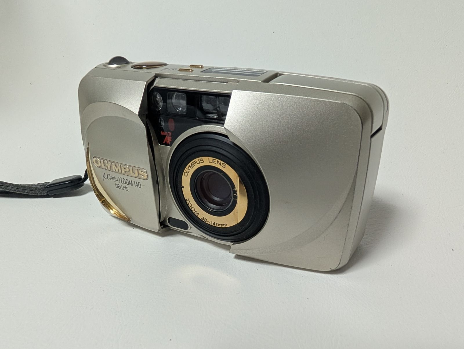 OLYMPUS μ (mju) オリンパス ミュー ZOOM 140 DELUX コンパクトカメラE