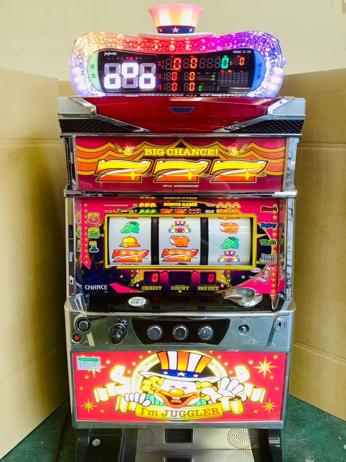 アイムジャグラーEX-AE-KT 実機 アイムジャグラー EX/AE-KT 実機