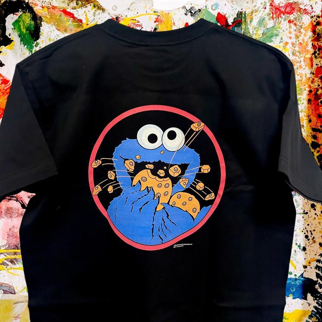 クッキーモンスター ビンテージ リプリント Tシャツ 半袖 メンズ 新品