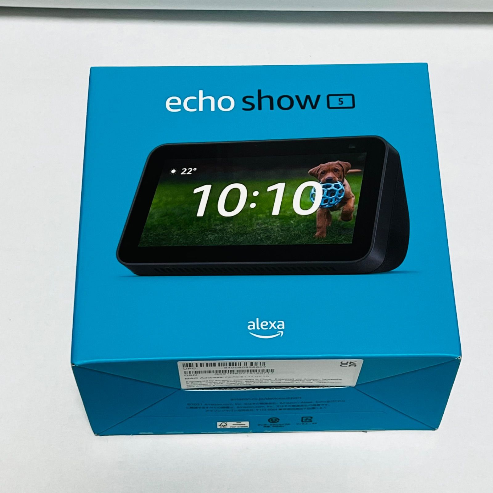 大特価人気 echo show 5 エコーショー 白 黒2個セットの通販 by