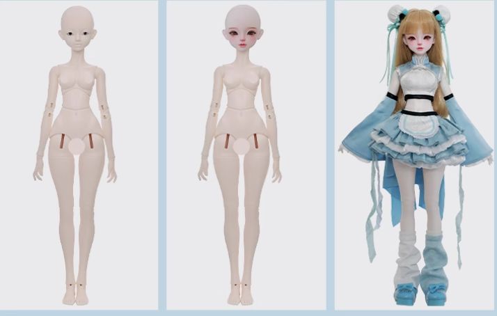 AX119 BJD 1/6 ドール本体 Adelis 球体関節人形 ハンドメイド AX119 BJD 1/6 ドール本体 Adelis 球体関節人形 ハンドメイド