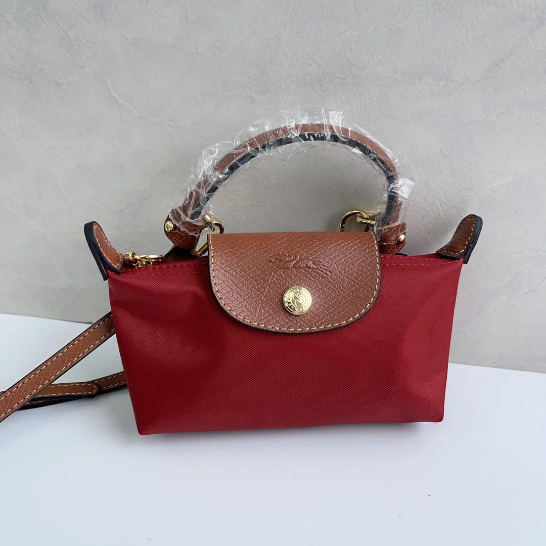 LONGCHAMP ル プリアージュエナジートップハンドルXS赤 - メルカリ