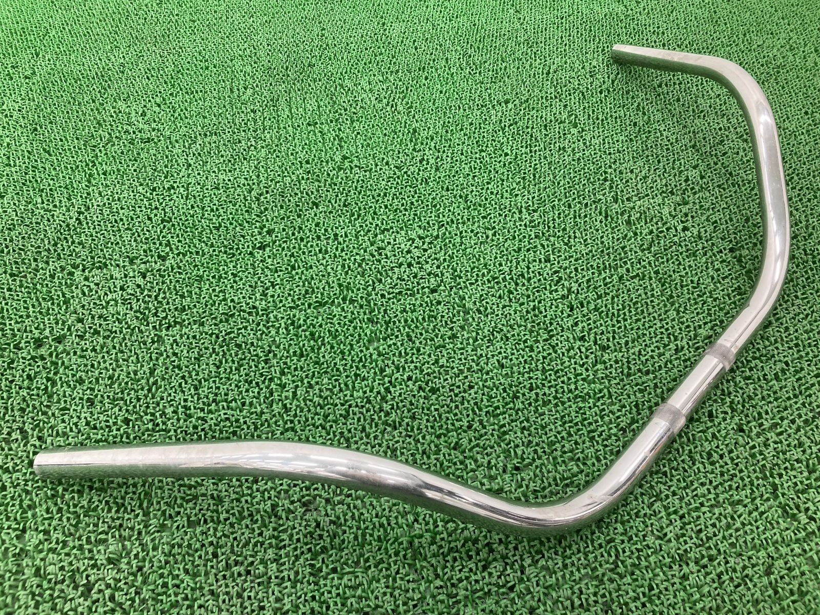 キジマ製ハーレー ハンドル 社外 中古 バイク 部品 1インチワイドハンドル ディンプル有 曲がり無し ツーリング ソフテイル FLHR