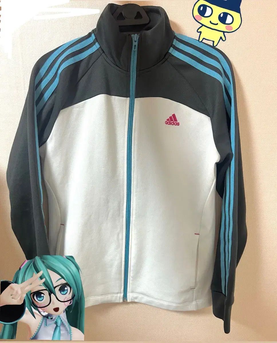 ミク adidas アディダス ジャージ トレーニングウェア ヴィンテージ オタク バンクー
