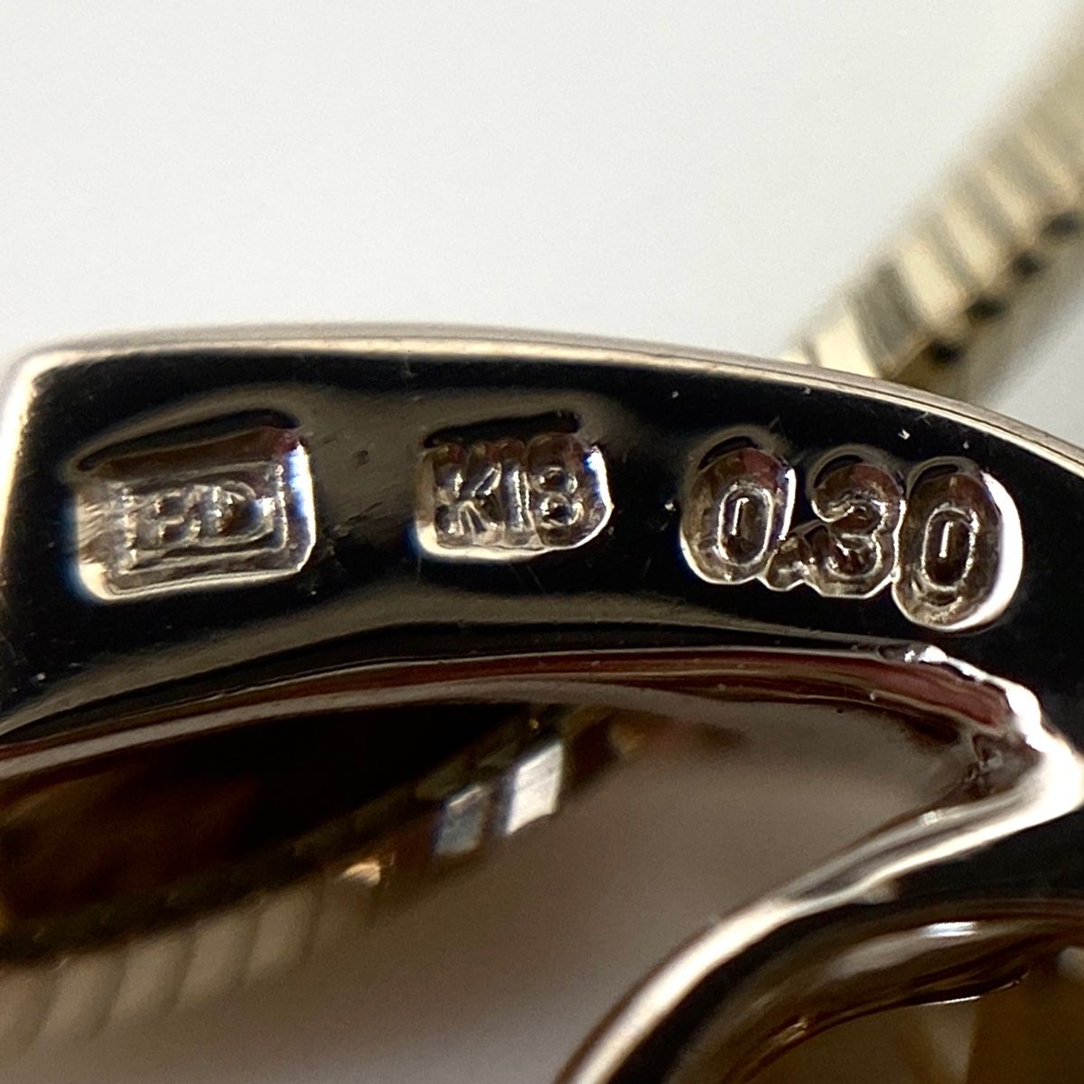 カシケイ KASHIKEY ダイヤモンド デザインネックレス YG イエロー  