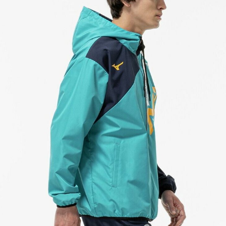ミズノ ウィンドブレーカー 上下 メンズ レディース mizuno 裏メッシュ フーディジャケット ロングパンツ セットアップ はっ水 防風 上下組 スポーツウェア ウインドブレイカー 移動着 男性 女性 服 |32JEC745-32JFC745 HRDEVELOPMENT_JP