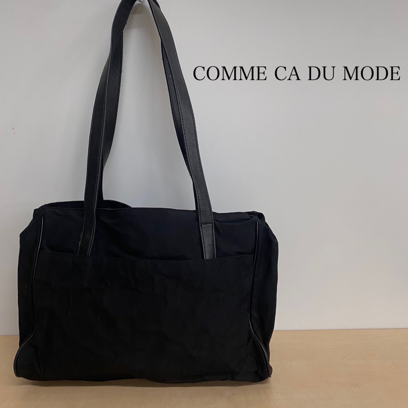 COMME CA DU MODE ブラック トートバッグ ショルダーバッグ BKr6-14 