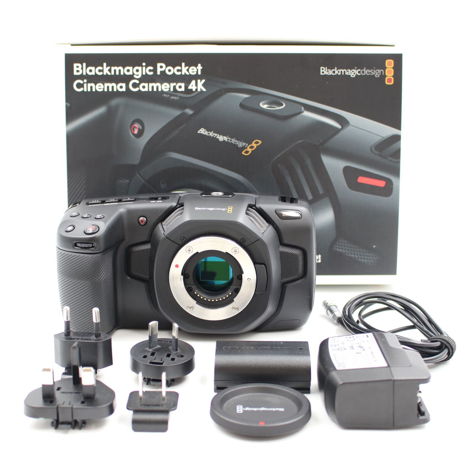 上品 Blackmagic Design シネマカメラ Pocket Cinema Camera 4K マイクロフォーサーズマウント ブラックマジックデザイン