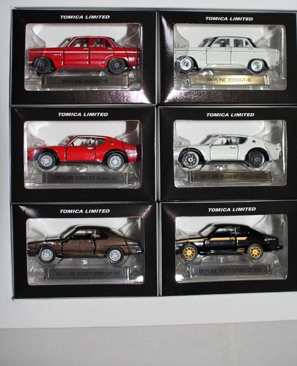 未開封トミカリミテッド トミカリミテッド NISSAN SKYLINE 12MODELS