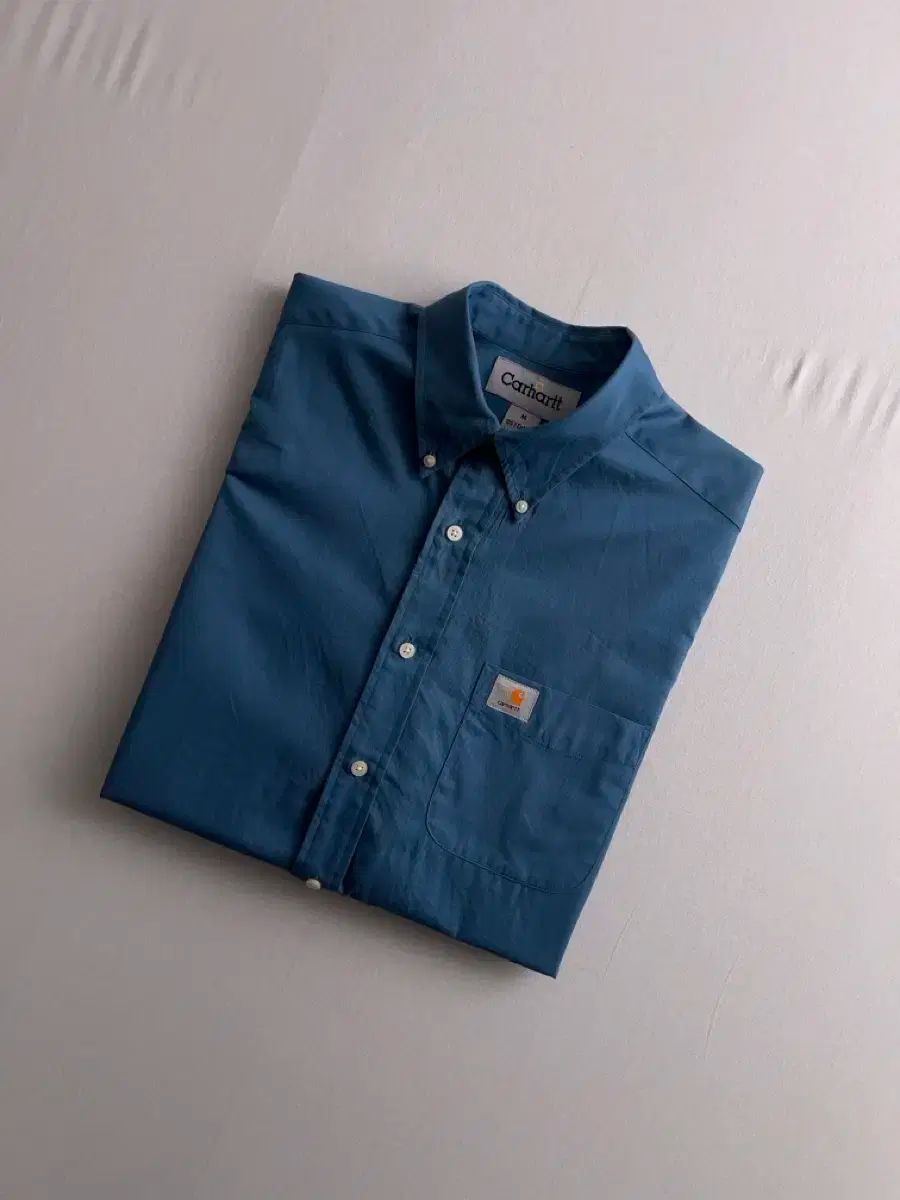 Carhartt(カーハート) リメイク エメラルドブルー シャツ
