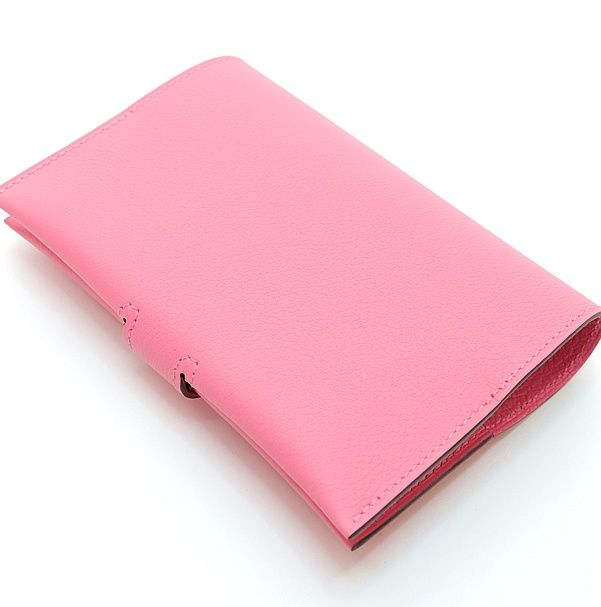 美品 HERMES ローズアザレ パスポートケース 広尾店】未使用品 エルメス HERMES パスポートケース R.M.S