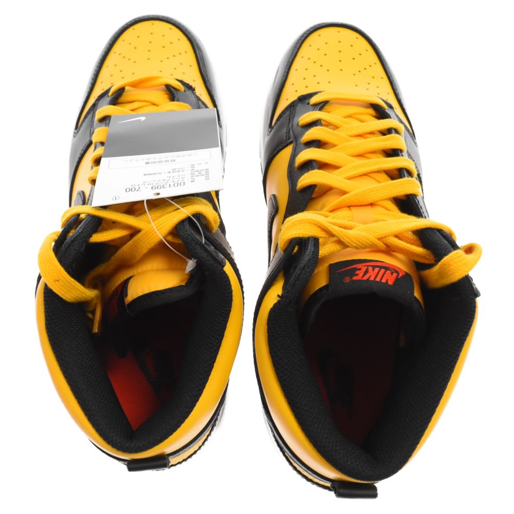 NIKE (ナイキ) DUNK HIGH UNIVERSITY GOLD AND BLACK DD1399-700