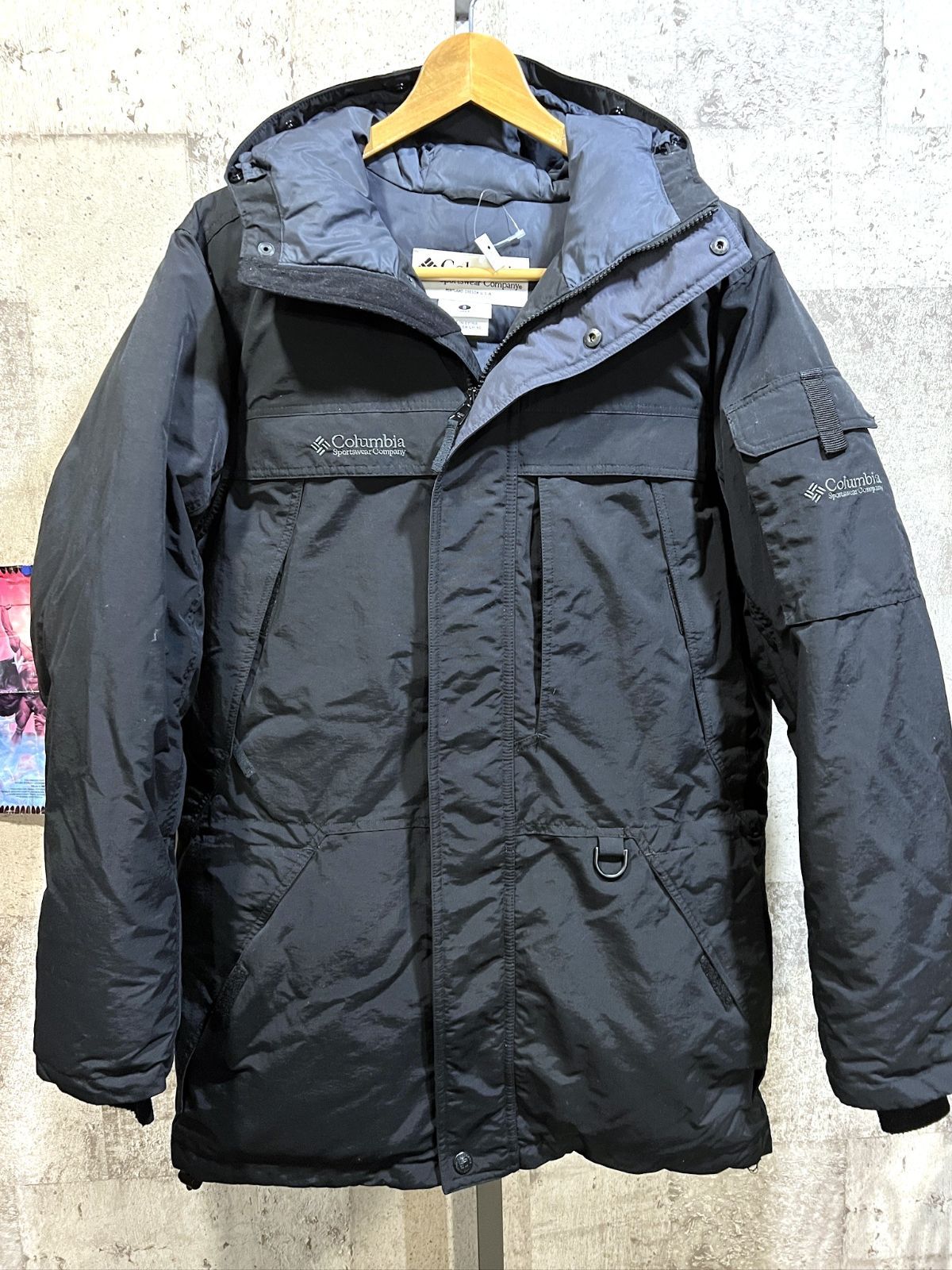 コロンビア ICE WIND PARKA 黒 S Columbia ダウンパーカ SM5167 