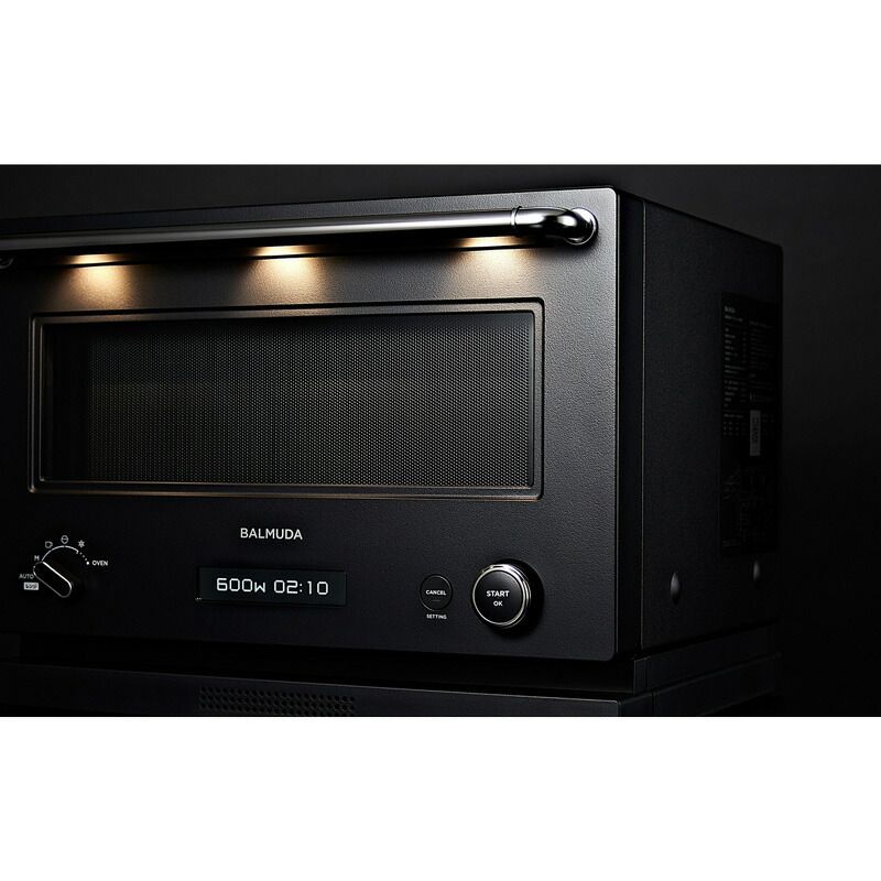 メーカー バルミューダ BALMUDA The Range ブラック オーブンレンジ 20L K09A-BK