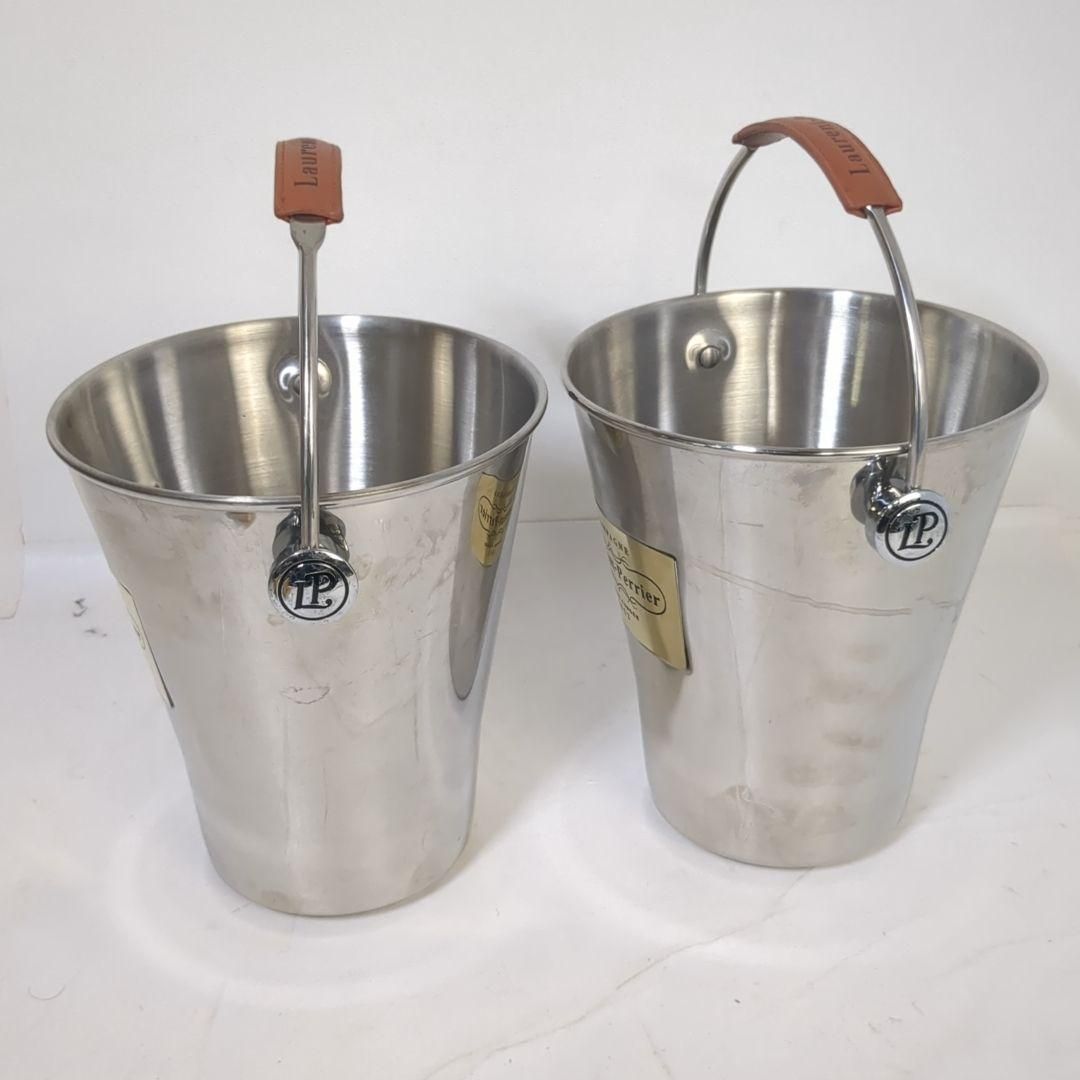 ローラン・ペリエ 非売品 アイスペール シャンパン バケツ 氷入れ 2個 ローラン・ペリエ - ローラン・ペリエ 非売品 アイスペール