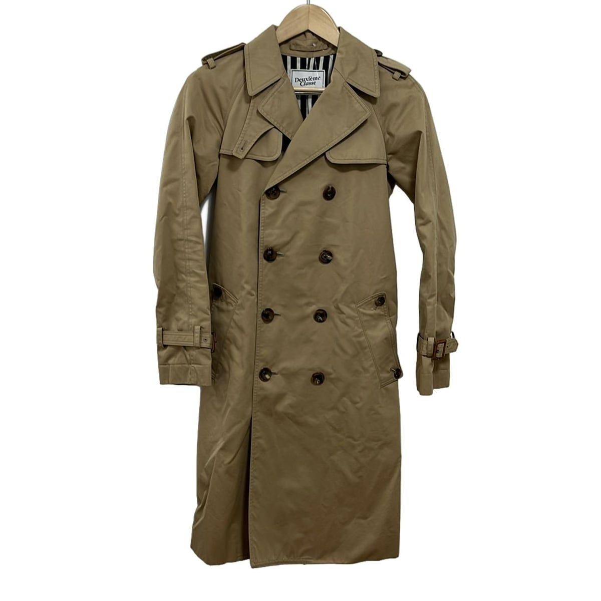 Deuxieme Classトレンチコート サイズ36 Deuxieme Classe Essential トレンチコート 36 - メルカリ