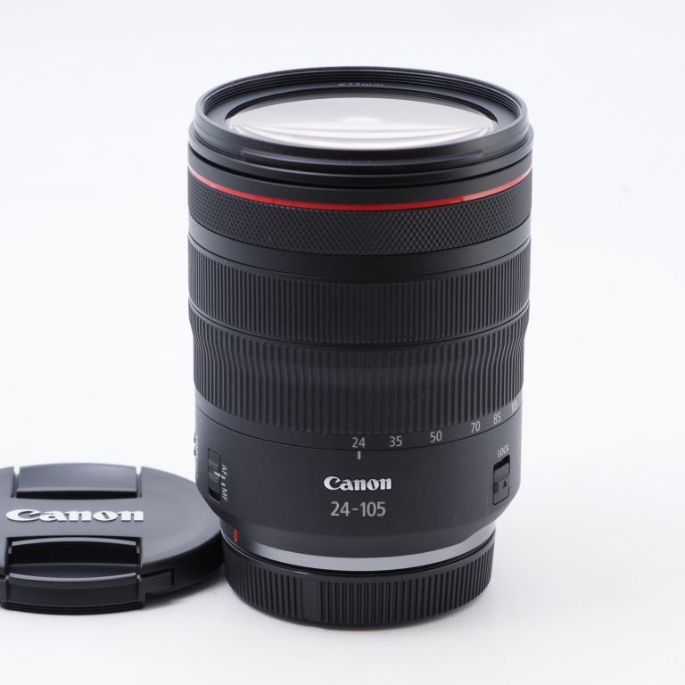 Canon キヤノン 中望遠ズームレンズ RF24-105mm F4L IS USM ブラック ...