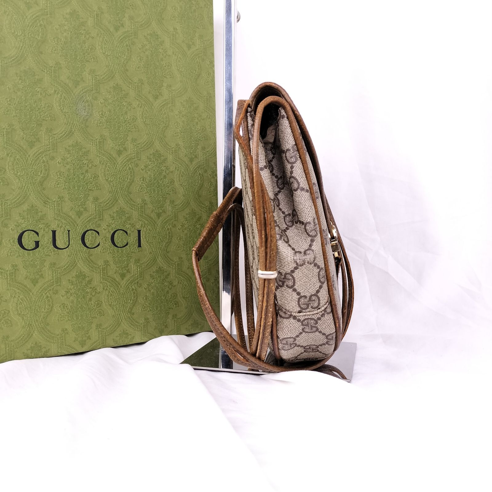 時を超える洗練✨】 GUCCI オールドグッチ ショルダーバッグ GG  