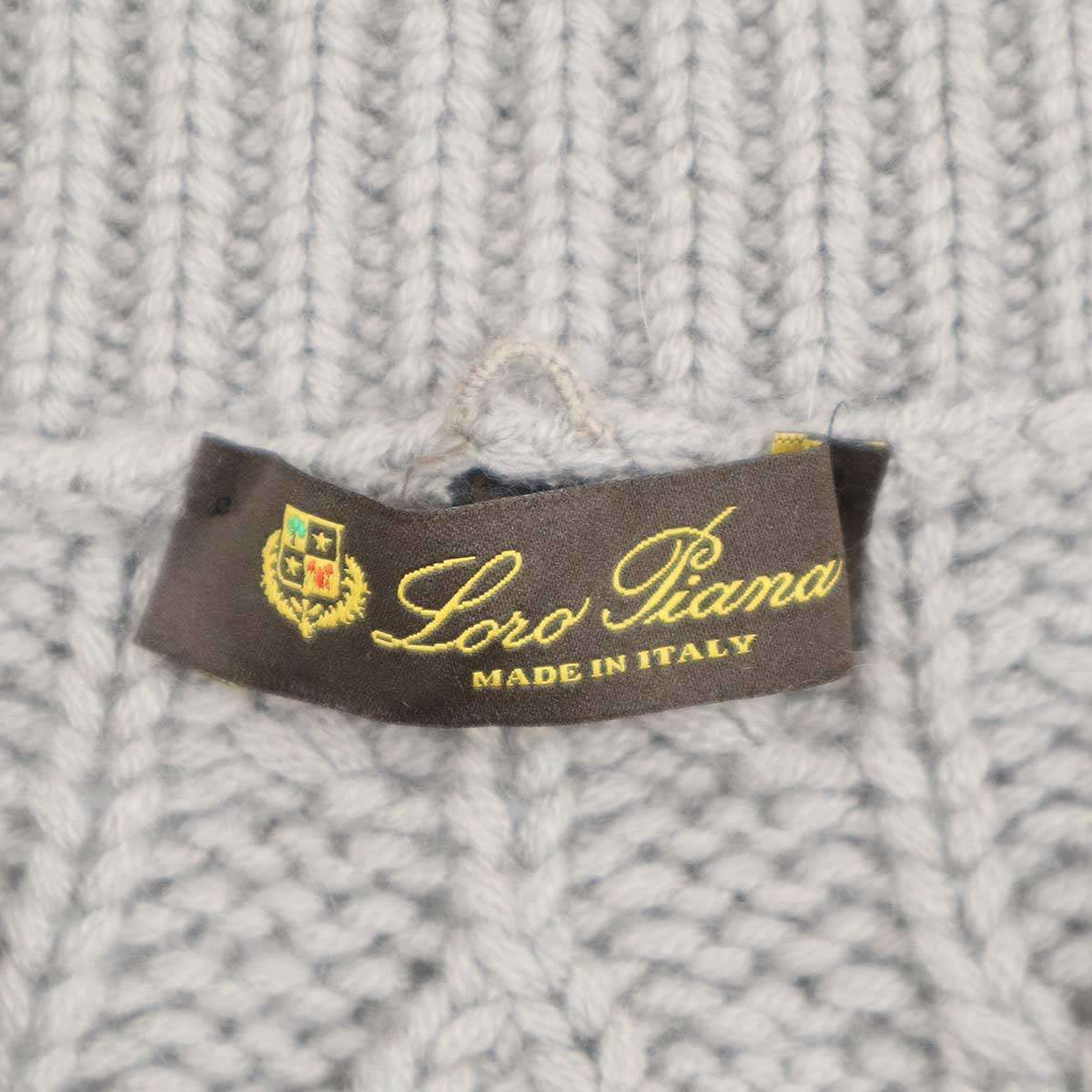 Loro Piana ロロピアーナ フォックスファーカシミヤニットジップ