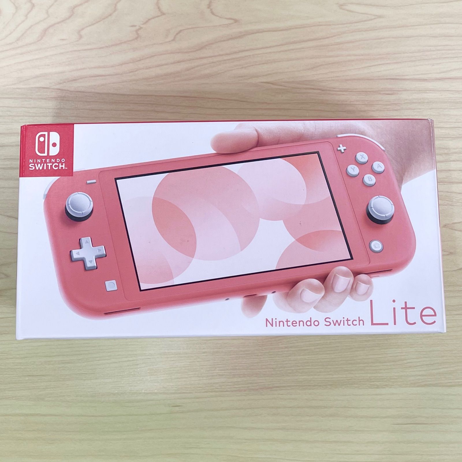 104☆美品☆Switch lite☆コーラル☆スイッチライト☆本体☆送料込☆