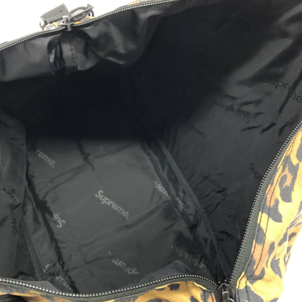 Supreme シュプリーム 20AW Leopard Zip Tote Bag レオパード