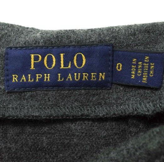 POLO RALPH LAUREN ポロ・ラルフローレン 19AW ウールワイドパンツ 211720869001 0 グレー ボトムス g14841