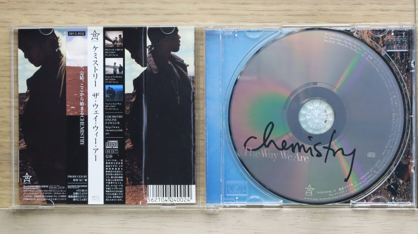 国内盤CD☆ケミストリー/CHEMISTRY□ The Way We Are 【DFCL1052