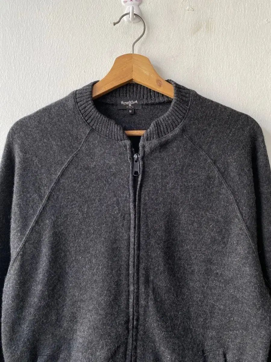 ブラックレーベルクレストブリッジ 美品 チェック 羊毛混 ファー