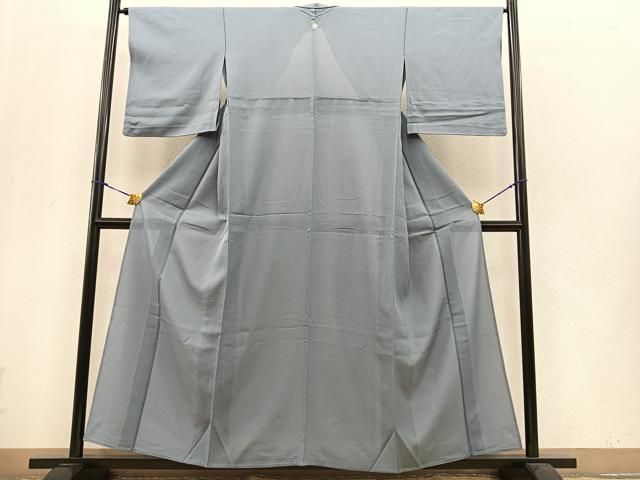 平和屋着物＊夏物 色無地 絽 紅海老茶色 正絹 逸品 AABA2800jd