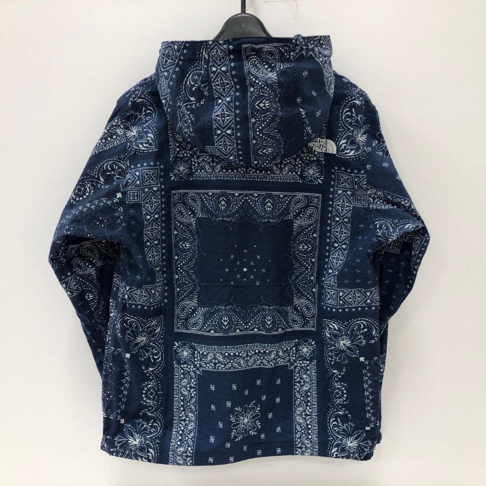 07w6611☆ ザ・ノースフェイス THE NORTH FACE ノベルティコンパクトジャケット マウンテンパーカー 総柄 ペイズリー Lサイズ  古着 ネイビー NPW71535【中古品】 - メルカリ