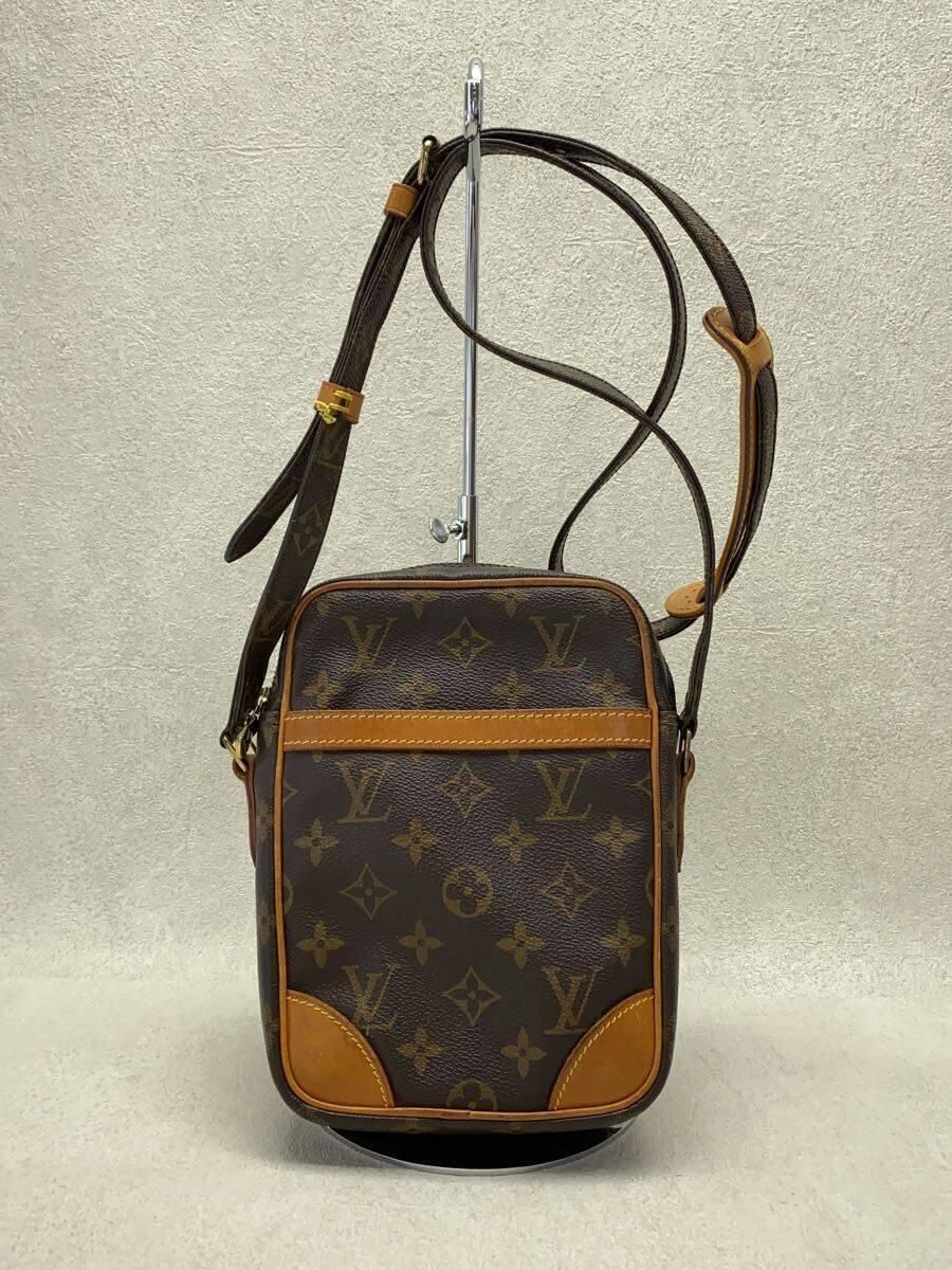 LOUIS VUITTON 2)ダヌーブ_モノグラム・キャンバス_BRW PVC ブラウン モノグラム - メルカリ