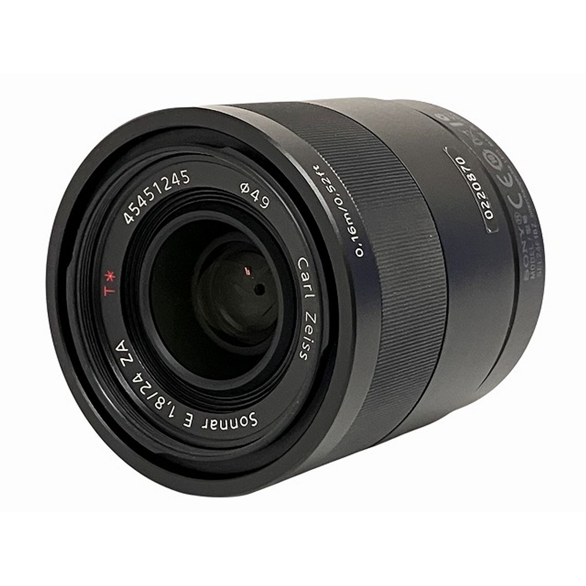 SONY SEL24F18Z Sonnar T* E 24mm F1.8 カメラ レンズ ソニー 良好 O10473740