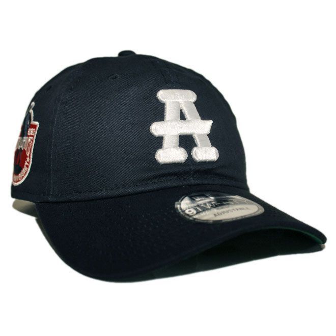ニューエラ ストラップバックキャップ 帽子 NEW ERA 9twenty メンズ レディース NLB アトランタ ブラッククラッカーズ フリーサイズ