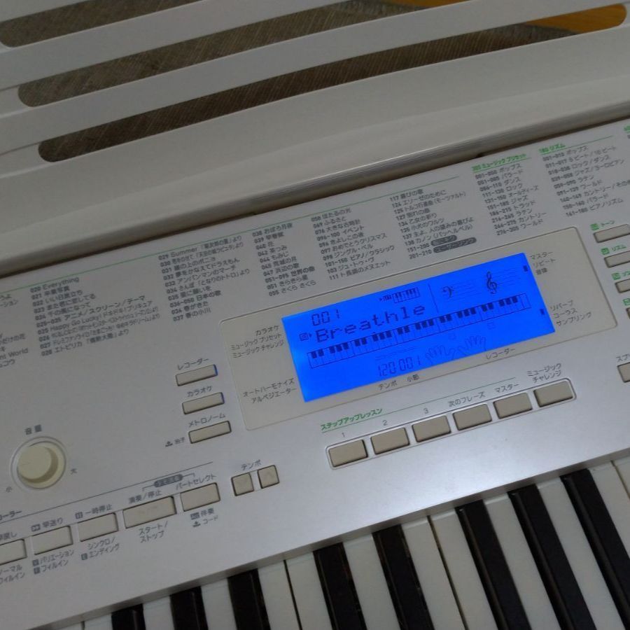 カシオ 電子ピアノ キーボード ナビゲーション機能: 光鍵盤機能