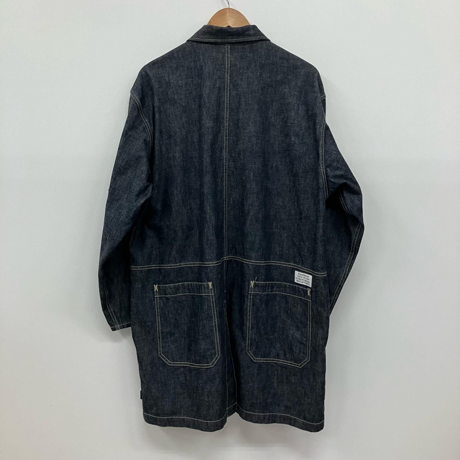 イオン広店 NEIGHBORHOOD | ネイバーフッド その他アウター DENIM DEALER COAT 222YTNH-JKM01 インディゴ サイズ M 96