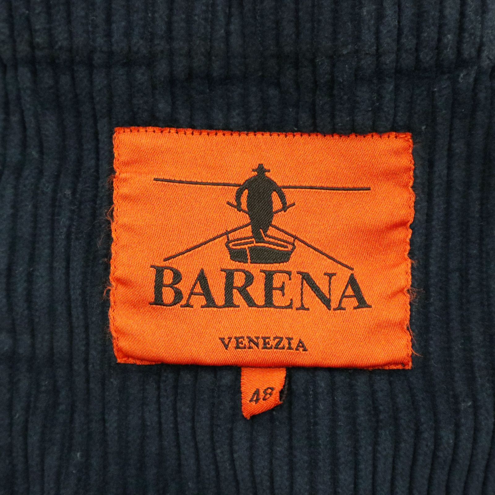 60％オフ 新品 正規品 バレナ BARENA ジャケット 48サイズ ネイビー