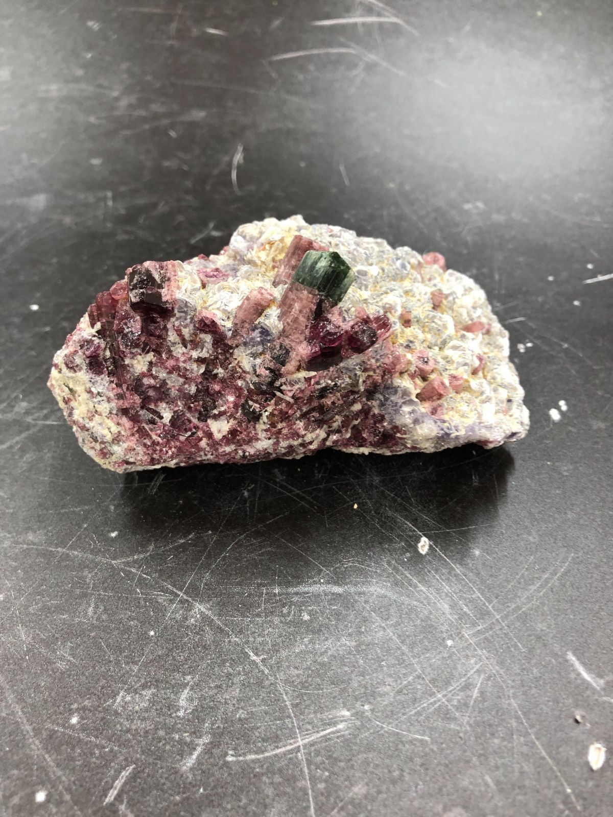 バイカラートルマリン原石 ブラジル産