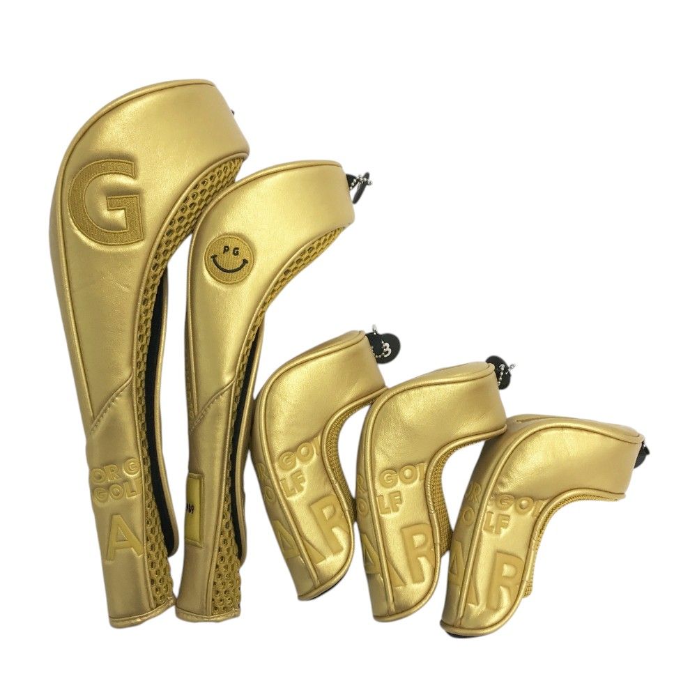 PEARLY GATES パーリーゲイツ ヘッドカバー 5点セット ニコちゃん