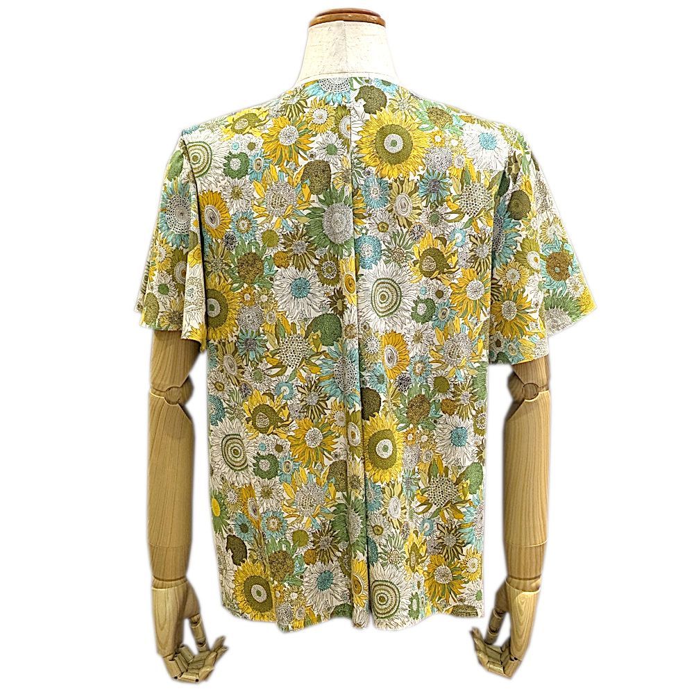 【SALE】J.Sloane ジェイスローアン  LIBERTY リバティハンカチーフブラウス半袖 サイズ(M) 品番(SH2522034) col.2 返品不可 J.Sloane 【SALE】J.Sloane ジェイスローアン LIBERTY リバティ